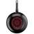Tefal Simply Clean B5671953 wok pan, bottom view, black, non-stick, titanium coating