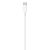 Prim-plan cu conectorul USB-C de pe cablul Apple Lightning