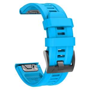 Fenix 7/7 Pro/5/6 Silikonarmband, 22 mm, Blau 84650898 Smartwatch-Zubehör