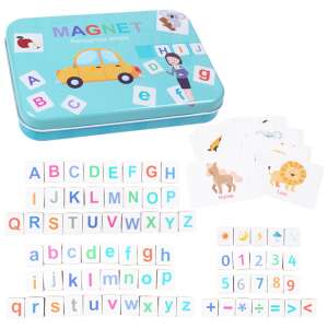 Magnetisches Wortpuzzle aus Holz zum Lernen englischer Wörter 84676714 - Schaukelpferde, Schaukeltiere und Entwicklungsspiele für Kinder im Kindergartenalter