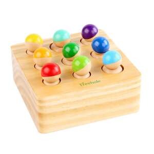 Formgerechtes Montessori-Holzspielzeug zur Förderung der Geschicklichkeit 84676904 - Schaukelpferde, Schaukeltiere und Entwicklungsspiele für Kinder im Kindergartenalter