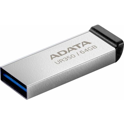 ADATA Pendrive - 64GB UR350 (USB3.2, víz és porálló, fekete) 173826654 - Adattároló