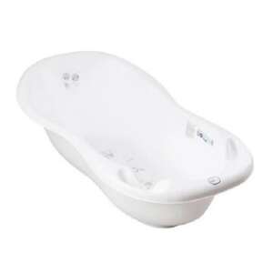 Tega Baby 86 cm babakád, fehér, bagoly mintával - Fürdetési kellék