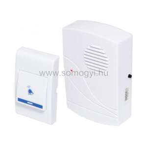 Безжична звънец Somogyi HOME DB 0650DC, бял, 32 мелодии, обхват 60m - Електрическа инсталация