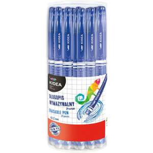 Kidea Radírozható Golyóstoll - Sötétkék - 0.7 mm - 24 db