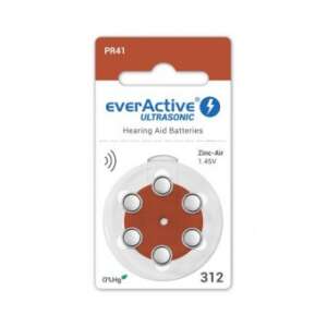 EverActive Hörgerätebatterie PR41 6 Stück