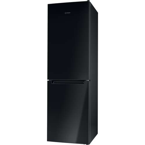 Indesit LI8 S2E K black bottom freezer refrigerator