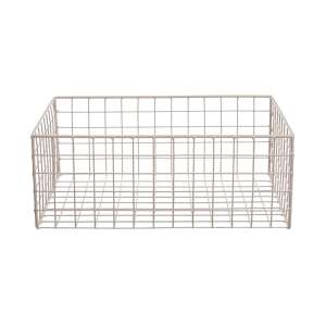 DEPOSIT fém tárolókosár, bézs, 34 x 24 cm - Tárolódoboz & kosár
