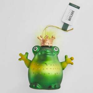 HANG ON üveg karácsonyfadísz, béka királyfi 84696778 - Szezonális dekoráció