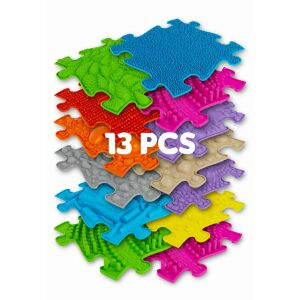 Satz orthopädischer sensorischer Puzzlematten Huge 1A Muffik