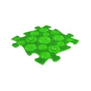 Muffik senzorna podloga - mekana livada, limeta zelena - Tekstil za dom