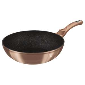 Berlinger Haus Wok-Pfanne mit Antihaftbeschichtung in Roségold, 28 cm - Berlinger Haus