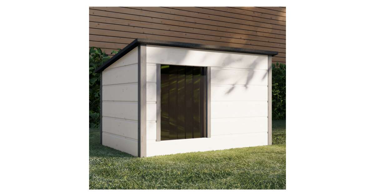 Xxl insulated hot sale dog house