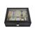 Óraszervező 10 rekesz watch and jewelry display case with clear lid