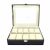 Óraszervező 10 rekesz empty watch storage box with clear display lid