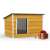 Pepita insulated dog house with gift toy included