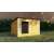 Large Pepita insulated dog house for outdoor use