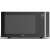 Whirlpool MWP 303 SB microwave oven, black with silver accents, front view