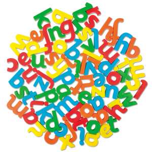 Galt magnetic letters, 80 colorful lowercase letters for kids to learn the alphabet and spell words - Sticker, Magnet