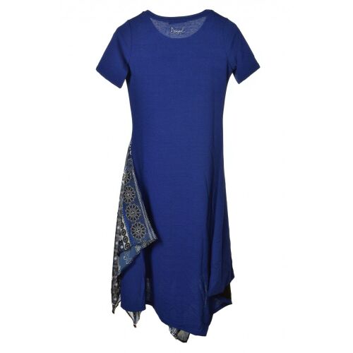 Desigual Francina - A-vonalú Női Ruha - Királykék - S 126940807