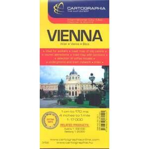 Térkép: Bécs /Vienna térkép 1:17000 € 84794162 