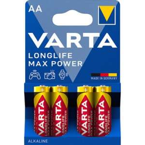 Varta Longlife Max Power ceruza elem 4 darab 40732805 Elemek - Ceruzaelem