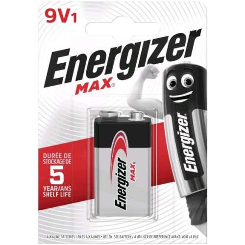 Energizer Max 9V elem 1 darab 33172558