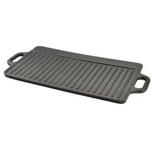 Gusseisen Grillplatte 2-seitig 51*24*1,5 cm