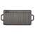 Gusseisen Grillplatte mit zwei Seiten, 51x24x1,5 cm, Marke Perfect Home
