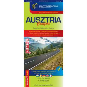 Ausztria Comfort térkép 1:575000 84813330 