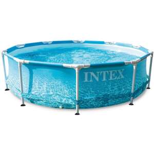 Intex 305x76cm Beachside Premium Pool cu cadru metalic (28206NP) 33653441 Piscine si jocuri de plaja