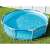 Intex Beachside 305x76cm Metallrahmenpool, runder oberirdischer Pool mit blauem Ozean-Druck
