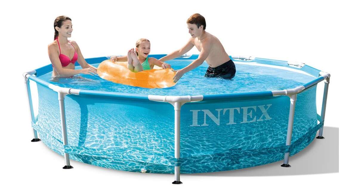 Piscina Intex Beachside Metal Frame 305x76 28206NP