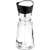 Lamart LT7020 salt and pepper shaker, black and stainless steel, glass container
