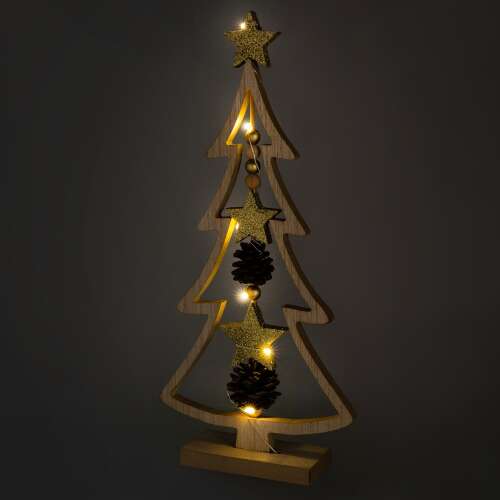 Retlux RXL 314 karácsonyi dekoráció, fa alakú, 7 LED, meleg fehér 33204664