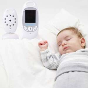 Kamerás babafigyelő, bébiőr,  LCD kijelző, Hőmérséklet szenzor 33204858 Bébiőrök & Légzésfigyelők