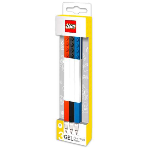 Set de 3 pixuri cu gel LEGO® 33217236