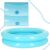 Bestway 61x15cm aufblasbares Babybecken, blau, Zwei-Ring-Design