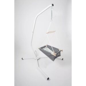 Incababy Lumia állvány babahintával, fehér fém váz, babahinta állvány - Incababy