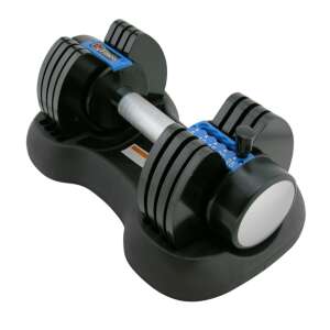 4BODY Nastaviteľná jednoručná činka 2,3-11,3 kg #blue