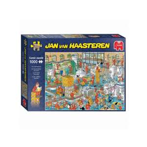 Jan van Haasteren kirakós - A kézműves sörfőzde, 1000db. 84857228 Puzzle - Emberek - Épület