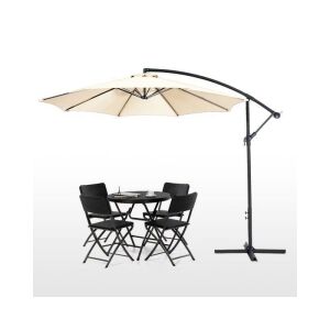 Umbrelă de soare suspendată, 2,7 m, crem 136821826 - Timeless Tools