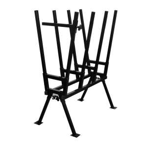 Timeless Tools metalowy stojak do cięcia drewna, czarny, 100kg udźwigu, 43cm średnicy drewna - Timeless Tools