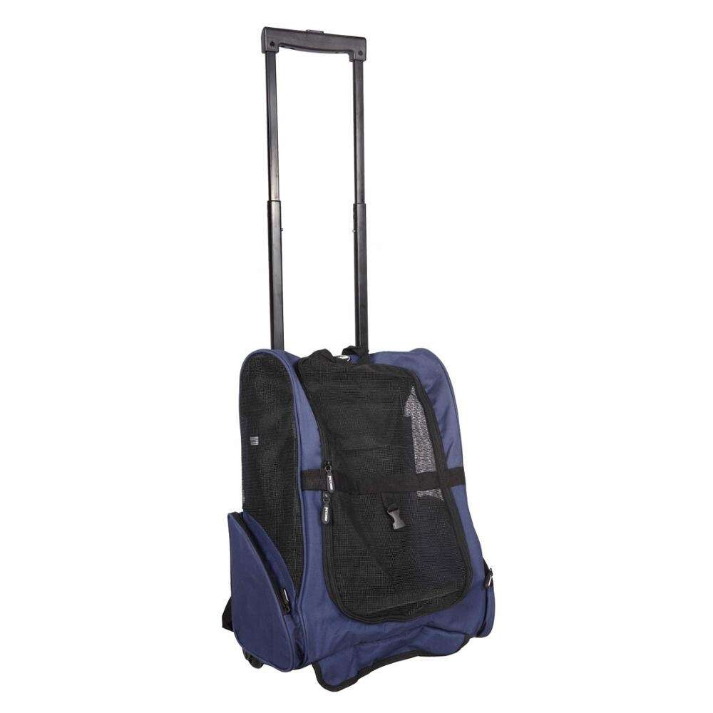 Timeless Tools 2-in-1 Pull Along Pet Carrier, Multiple Colors - Blue