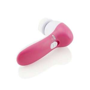 Pink and white 5-in-1 Facial Cleansing Massager - Facial care device