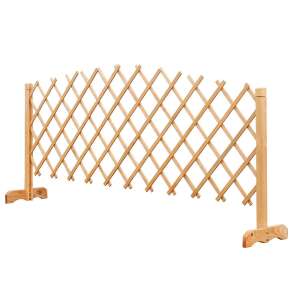 Timeless Tools Nastaviteľná drevená mriežka na popínavé rastliny, 2 ks