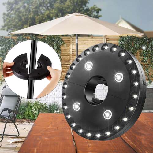 Timeless Tools Lampa LED pentru umbrela de soare