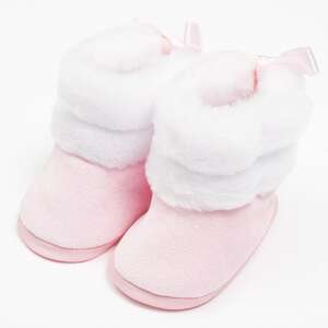 Baba téli csizma New Baby rózsaszín 3-6 h 84880164 Puhatalpú cipők, kocsicipők