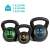 Timeless Tools Kettlebell set, 3 pieces, 2.3kg, 4.5kg, 6.7kg