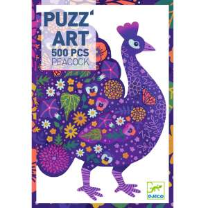 Művész puzzle - Páva - Peacock 84881199 